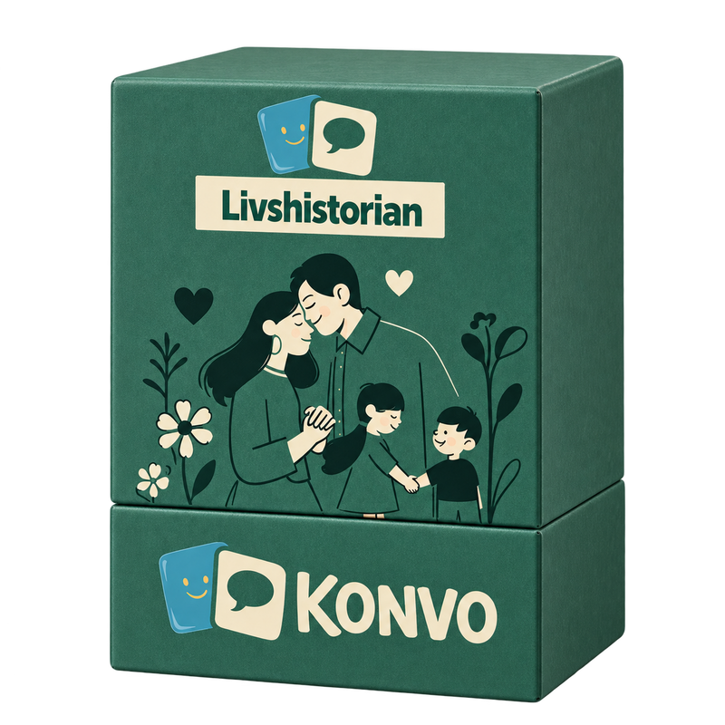 Konvo - Livshistorian